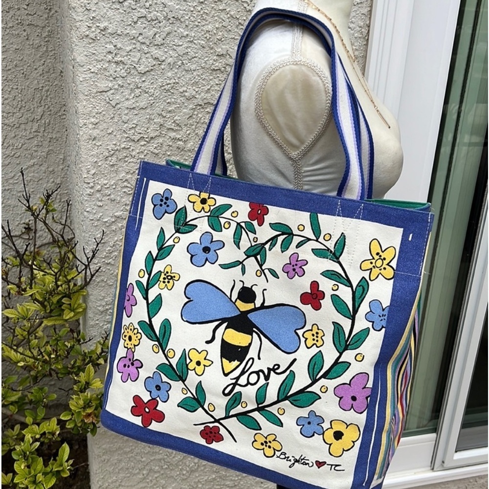 Brighton 'You Warm My Heart' Tote Bag Inspired by Palm Springs Day